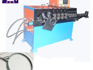 Máy làm vòng sắt dẹt hình dạng bất thường 异形扁铁打圈机-自行车钢圈-桶箍圈