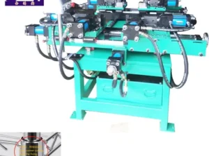 Máy Cắt Góc Cắt được 8 dây sắt cùng lúc 角切机一次可切割8根铁丝