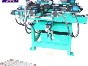 Máy cắt góc kệ lưới điều khiển PLC PLC控制金属网架角切割机