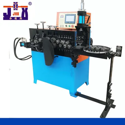 Máy làm nhẵn tự động | 伺服打圈机 | Automatic Ring Making Machine